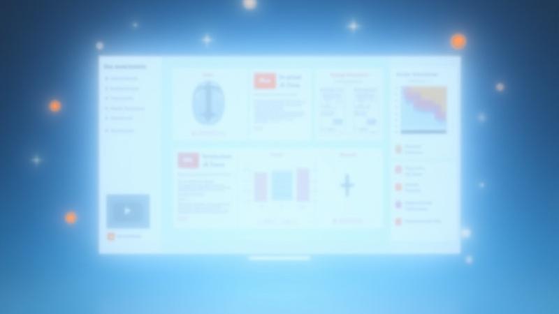 Benutzeroberfläche einer No-Code-App-Builder-Plattform mit Diagrammen und Formularen